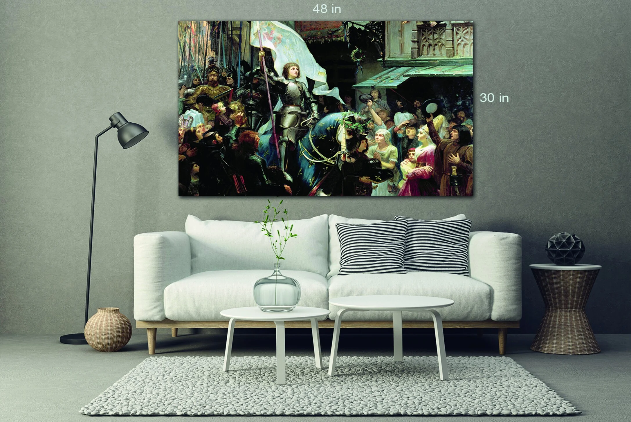 The entrance of Joan of Arc into Orleans jean-jacques scherrer
